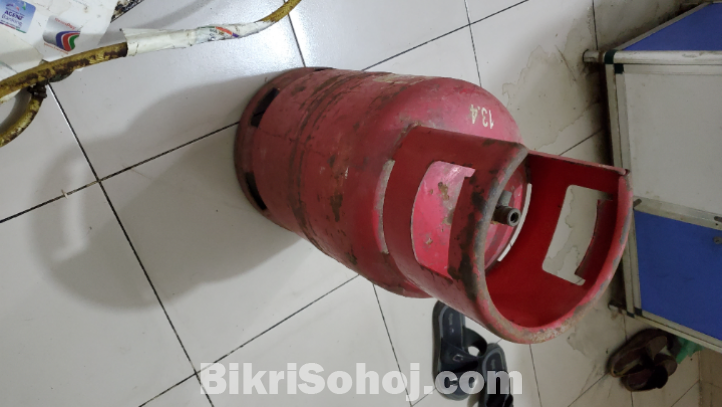 Gas cylinder with Chula